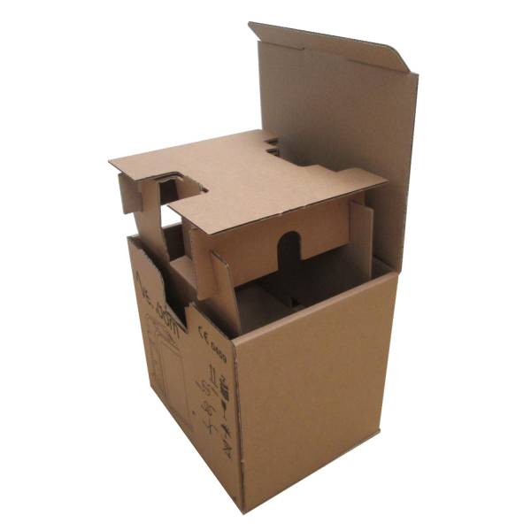Boîte avec calage carton